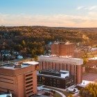 Experience Michigan Tech - Tech's campus on the Keweenaw Waterway shimmers at sunset as fieldwork and coursework shift into summer mode. It's prime time to plan a visit. Schedule a campus tour or sign up for the Husky Visit Experience, which includes a VIP pass to our world-class mineral museum, golf course, miles of recreation trails, and more.