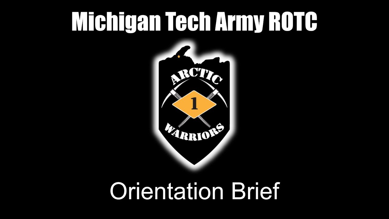 Preview image for MTU Army ROTC Orientation Brief video