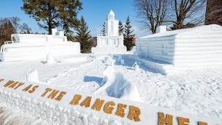 See the 2024 Michigan Tech Winter Carnival Statue Winners