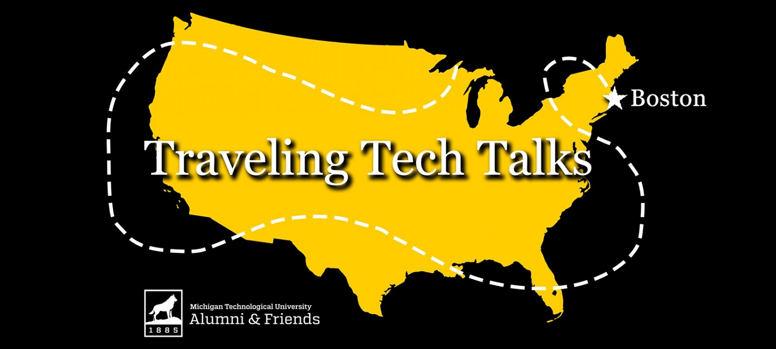 Traveling Tech Talks Graphic